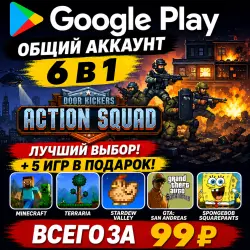 Door Kickers: Action Squad для Android учетная запись Google Play 6 в 1