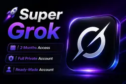 Super Grok | 2 Months Access | Full Private Account | Ready-Made Account | 16 Days Warranty