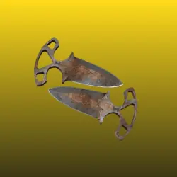 Shadow Daggers | Rust Coat (Закалённое в боях)