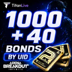 24/7 | Arena Breakout Infinite 1000 + 40 BONDS | by UID | Auto Delivery