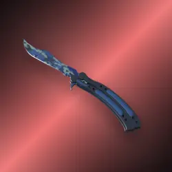 Butterfly Knife | Bright Water | Прямо с завода