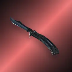 Butterfly Knife | Blue Steel | Прямо с завода