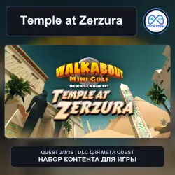 Temple at Zerzura for Walkabout Mini Golf | Meta Quest DLC