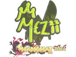 Sticker | mezii (Holo) | Shanghai 2024