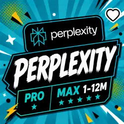 Perplexity Pro/Max 1-12M Subscription | Official Renewal |  | FULL WARRANTY