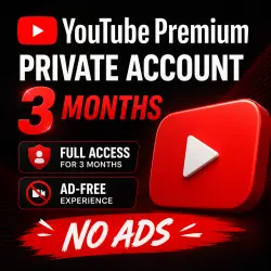 Personal YouTube Premium Account 3 Months