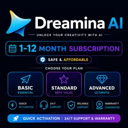 Dreamina AI | Basic - Standard - Advanced | Quick Activation | 24/7 Support and Warranty