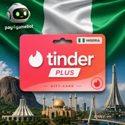 Tinder Plus Нигерия 6 Месяцев - 12 Месяцев