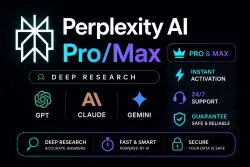 Perplexity AI Pro/Max | Deep Research • GPT • Claude • Gemini | Instant Activation | 24/7 Support
