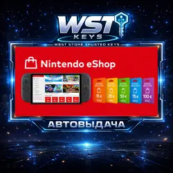 Nintendo eShop Card 15/25/50/75/100 ЕВРО (€) • Карта пополнения (Европа | Автовыдача API)
