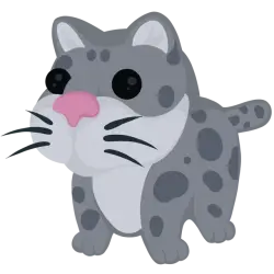 Snow Leopard | Adopt Me! — Roblox, лот №282279