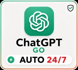ChatGPT Go — Подписка на 1 месяц | Доступ к GPT-5.5 и Codex 5.5 | Полная  | Официальная а