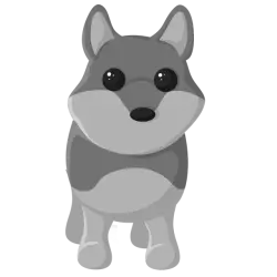 Wolf | Adopt Me! — Roblox, лот №282505