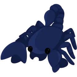 Halloween Blue Scorpion | Adopt Me! — Roblox, лот №282811