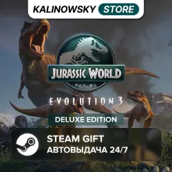 JURASSIC WORLD EVOLUTION 3 · DELUXE · ВЕСЬ МИР