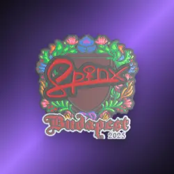 Sticker | Spinx (Embroidered) | Budapest 2025