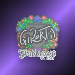 Sticker | qikert (Embroidered) | Budapest 2025