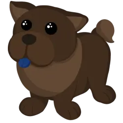 Chocolate Chow-Chow | Adopt Me! — Roblox, лот №283482