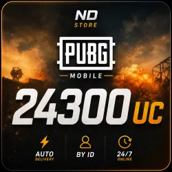 AUTO 24/7 | 24300 UC | PUBG Mobile