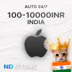APPLE STORE GIFT CARD (IN) | 100–10000 INR | AUTO DELIVERY 24/7