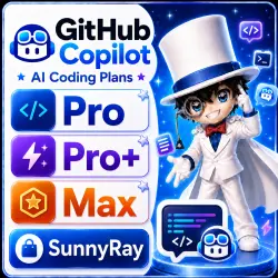 GitHub Copilot Pro / Pro+ / Max – 1 месяц | Ваш официальный ИИ-напарник и режим агента