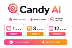 Candy AI Premium | 1 Month • 3 Months • 12 Months | Full Features |