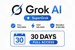 Grok AI | SuperGrok | Full Features | 30 Days