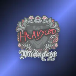 Sticker | Heavygod | Budapest 2025