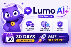 Lumo AI Plus | Unlimited Chats & Web Search | 30 Days | .