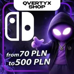 Nintendo eShop FROM 70 PLN TO 500 PLN GIFT CARD