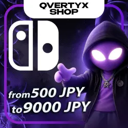 Nintendo eShop FROM 500 JPY TO 9000 JPY GIFT CARD