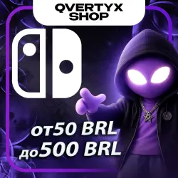 Nintendo eShop ОТ 50 BRL ДО 500 BRL GIFT CARD