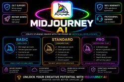 Midjourney AI Premium | Full Features | 24/7 Support & Warranty