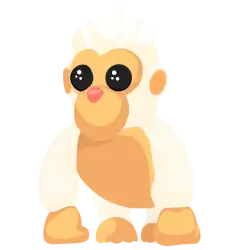 Albino Gorilla | Adopt Me! — Roblox, лот №284712
