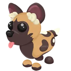 African Wild Dog | Adopt Me! — Roblox, лот №284780