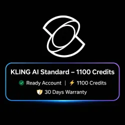 KLING AI Standard – 1100 Credits | Ready Account | 30 Days Warranty