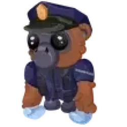 Officer Gibbon | Adopt Me! — Roblox, лот №286092