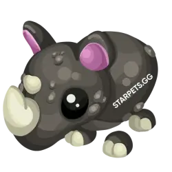 Black Rhino | Adopt Me! — Roblox, лот №286423