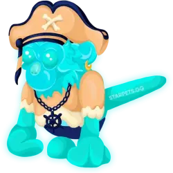 Pirate Ghost Capuchin Monkey | Adopt Me! — Roblox, лот №286526