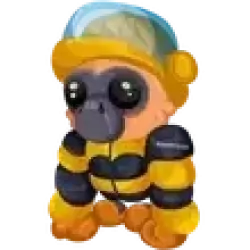 Firefighter Gibbon | Adopt Me! — Roblox, лот №286978