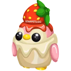 Strawberry Penguin | Adopt Me! — Roblox, лот №287541