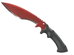 StatTrak Kukri Knife | Crimson Web (Well-Worn)