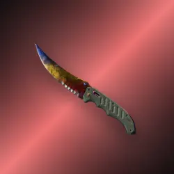 Flip Knife | Marble Fade | Немного поношенное