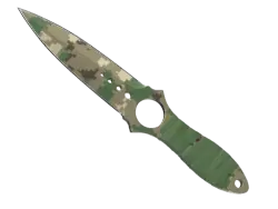 StatTrak Skeleton Knife | Forest DDPAT (Battle-Scarred)