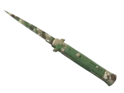 StatTrak Stiletto Knife | Forest DDPAT (Field-Tested)