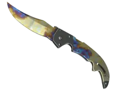 Falchion Knife | Case Hardened (Battle-Scarred)