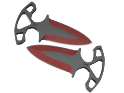 StatTrak Shadow Daggers | Crimson Web (Battle-Scarred)
