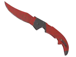 StatTrak Falchion Knife | Crimson Web (Field-Tested)