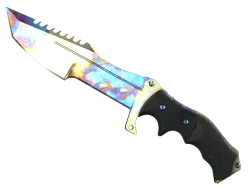 Huntsman Knife | Case Hardened (Battle-Scarred)