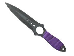 Skeleton Knife | Ultraviolet (Well-Worn)